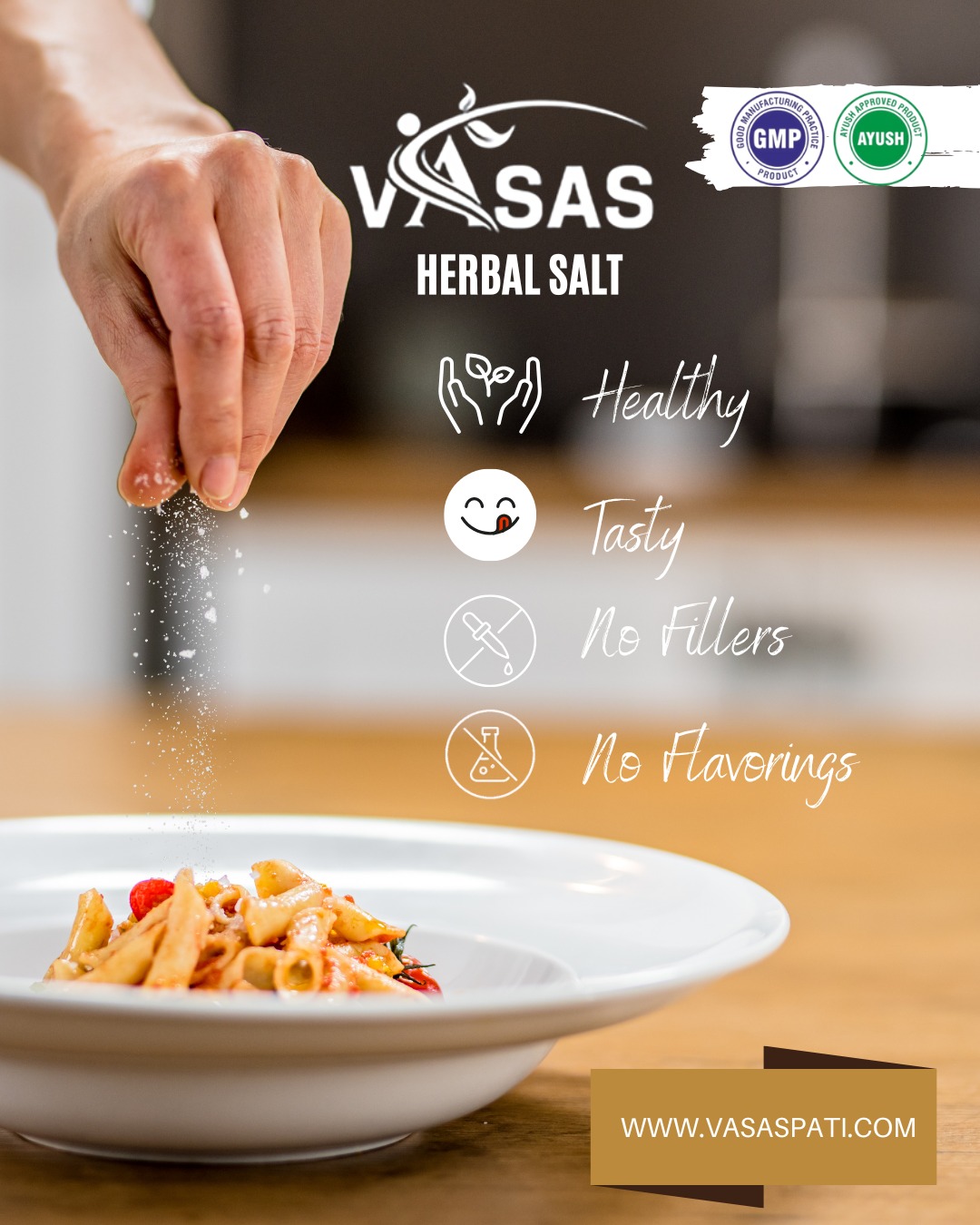 VASAS Herbal Salt, Real Food Use