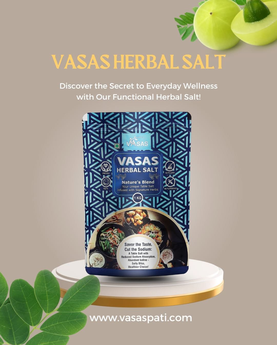 VASAS Herbal Salt 1KG
